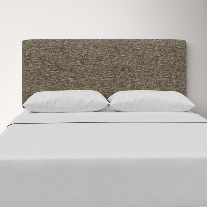 Eisley Upholstered Headboard, California King, Milsap Granite Sustain® Tweed