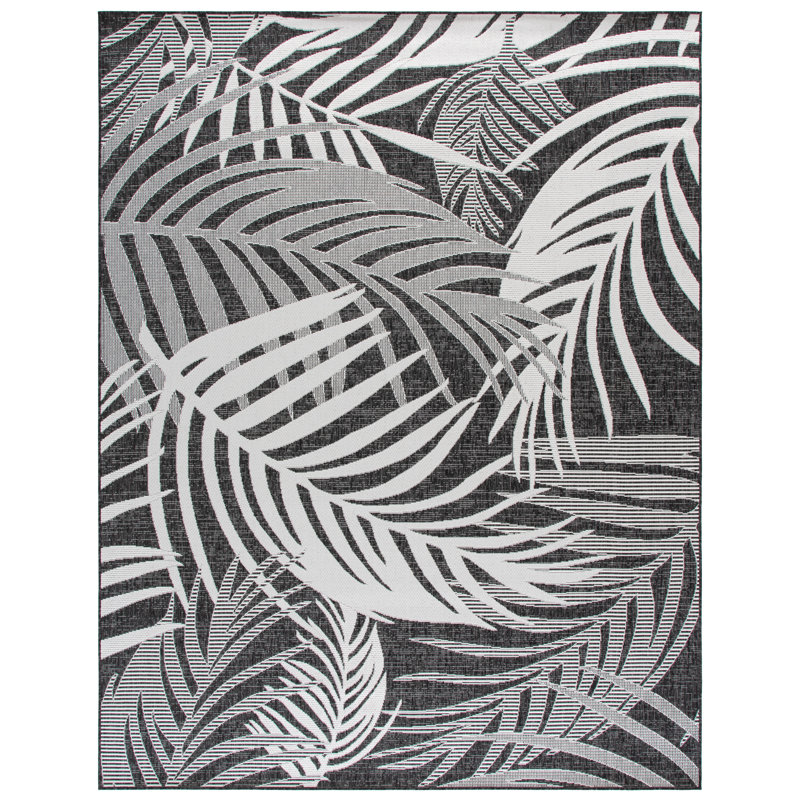 Alidis Performance Performance Floral Indoor/Outdoor Area Rug, Rectangle 8' x 10'