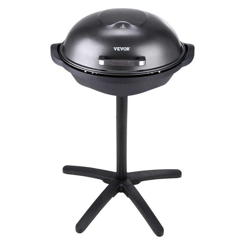 VEVOR 24.6'' W x 24.6'' D Portable Indoor/Outdoor Use 2 - Burner Electric Grill