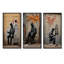«Black Urban Solitude Pop Street Art I», ensemble de 3 impressions d'art mural Pop Art-1674973663-1674973656