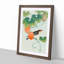 Songbird in Cucumber Plant by Ohara Koson - Picture Frame Painting Print-55618851-55618852