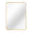 22X30 Inch Gold Metal Framed Rectangular Bathrrom Mirror For Wall.-1383616621
