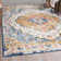 Teshawna Esmay Performance Blue/Gold Medallion Rug