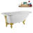 62" Streamline Clawfoot Tub,Tray,Drain, Clawfeet-101628985-102218223
