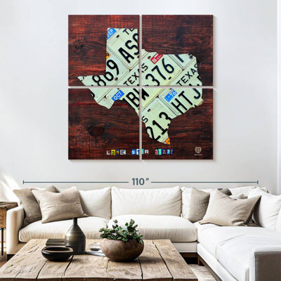 Plaque Alias Texas