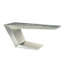 Bureau 71 po en aluminium argenté