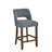 Bisto Upholstered Counter Height Bar Stool with Solid Wood legs-222009977