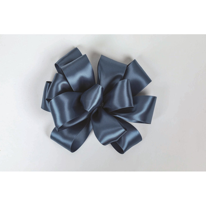 Ruban double face, Bleu azurite