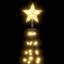 Arbre de Noël artificiel en forme de cône de Noël avec DEL-251290978