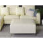 Korinna 95 cm W Chenille and Faux Leather Tufted Rectangle Ottoman-17953219