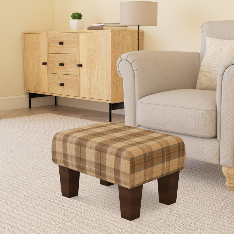Manufactured Wood Accent Stool, Mahogany