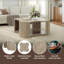 Table basse en bois vieilli Mong Monged-899174251
