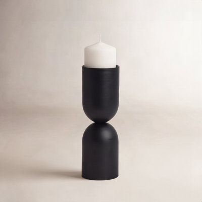 Aldham Metal Pillar Candle Holder