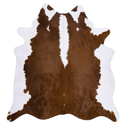 Tapis en cuir de vache Hereford 