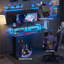 MDF Steel Computer Desk-466426862