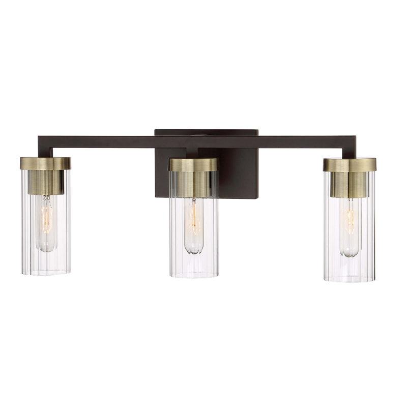 Éclairage pour meuble-lavabo 3 lumières Karns