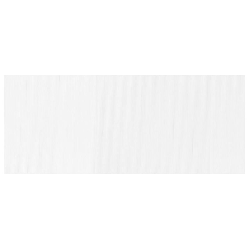 Paravent vidaXL blanc largeur 157,5 po hauteur 65,0 po bambou, H 65 po x l 157 po, Blanc