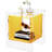 Samuelsson Acrylic Side Table, Nightstand Bedside Table-1671477835