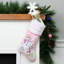 Chaussette de Noël en velours de Noël 21 po
