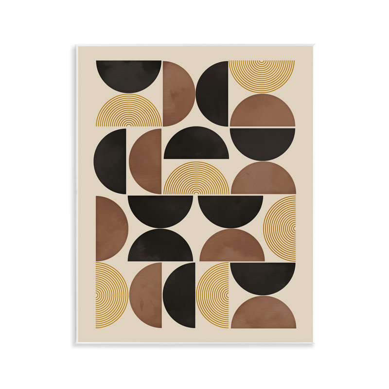 Art mural Mid-Century beige par Nina Blue