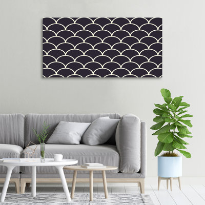 Fish Scales - No Frame Print on Canvas