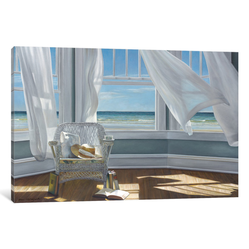 Estampe numérique sur toile tendue avec châssis « Gentle Reader Gallery », H 40 po x l 60 po x P 1,5 po, Toile tendue