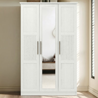  3 Door Wardrobe with Mirror