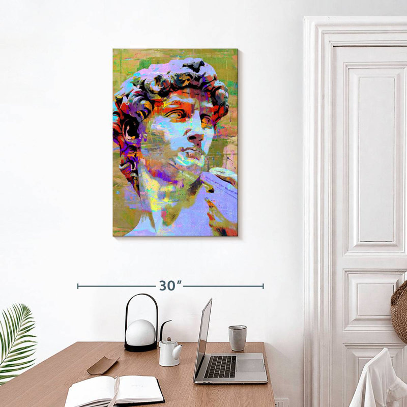 Leisha Michelangelo David I, H 30 po x l 20 po