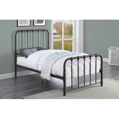 Metal Bed Platform Bed 1Pc, Bed In A Box by 17 Stories