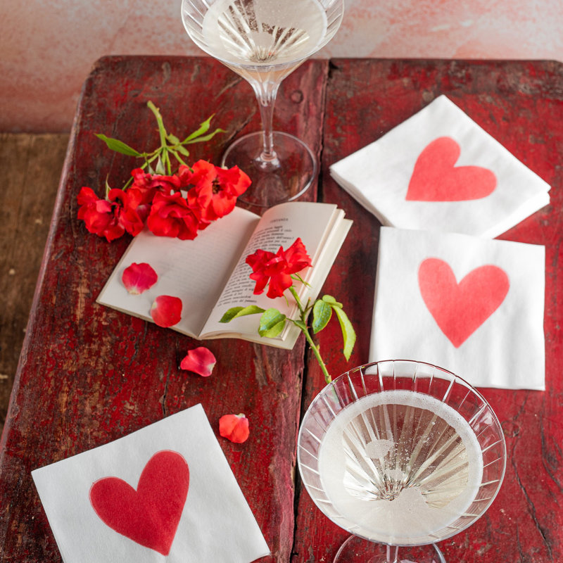Serviettes à cocktail papiers