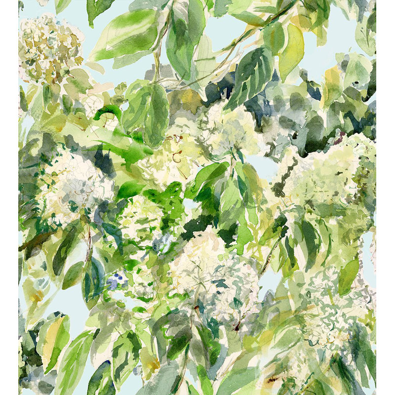 Hydrangea Garden, Green Quartz, Vinyl