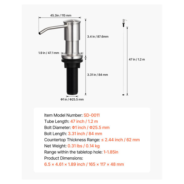 Product Dimensions