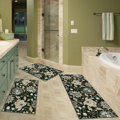 Auer Polyester Non-Skid Kitchen Mat
