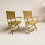 Chaise longue d'extérieur en bois Rafael 
