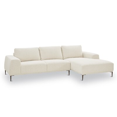 Marnia 113"" Wide Sofa & Chaise -  Orren Ellis, 83BB1BE52933439B8C99A85FD31F4A75