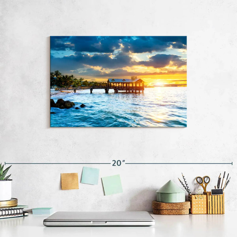 Pavillon de jardin Key West Beach, H 8 po x l 12 po