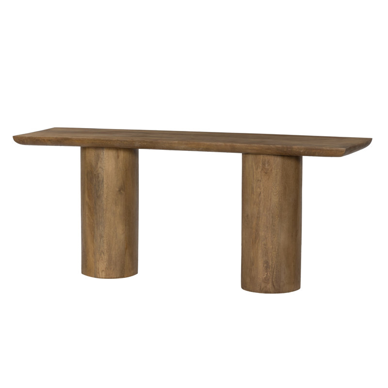 Derrick Console Table - Spice Tan