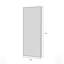 Miroir pleine grandeur avec cadre en alliage d'aluminium, haute définition, incassable, incliné ou fixé au mur pour une décoration intérieure moderne