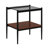 Coffee Table And End Tables Set Of 3, Tempered Glass Table With MDF Layer, Modern Tables For Living Room , Gray Glass-939991692-939991695
