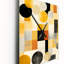 Horloge murale abstraite Mid-Century-99635051