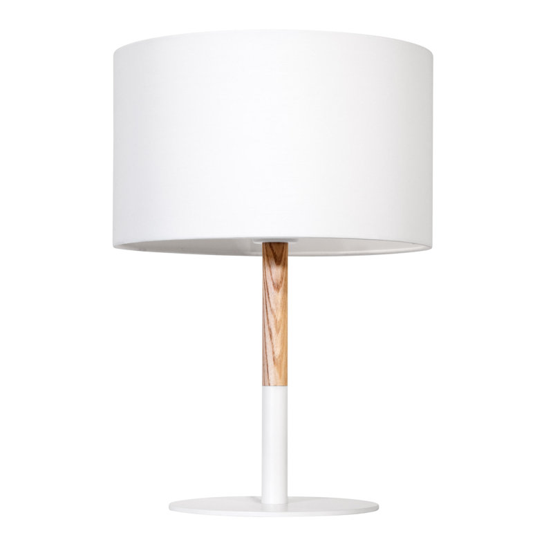 Agnes Metal Table Lamp, White