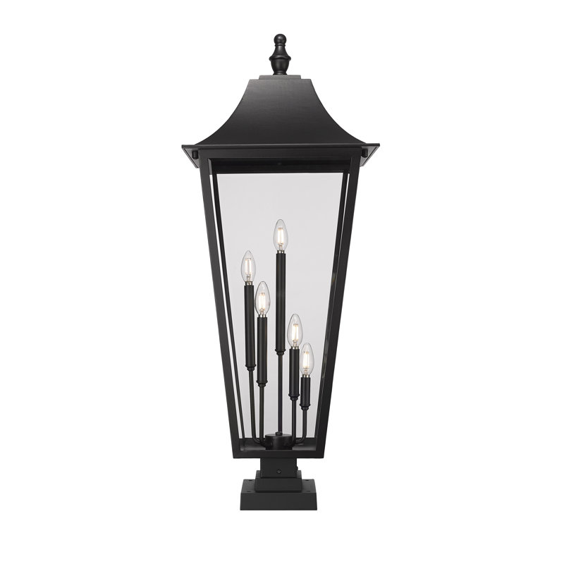 Luminaire d'extérieur 5 lumières Barling, H 41,25 po x l 16 po x P 16 po