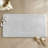 3000 Gsm 100% Cotton Reversible Grey Bath Rug 20x30" - Soft, Non Slip Recommended, Machine Washable, And Fashionable,-1674634708