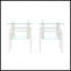Ensemble de 2 tables basses modernes en verre trempé-1508812057-1508812062