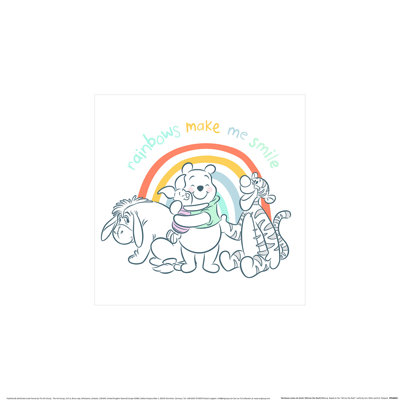 Winnie the Pooh Paper Print