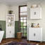 Armoire de rangement à deux portes avec tablettes réglables RiverRidge Monroe - blanc