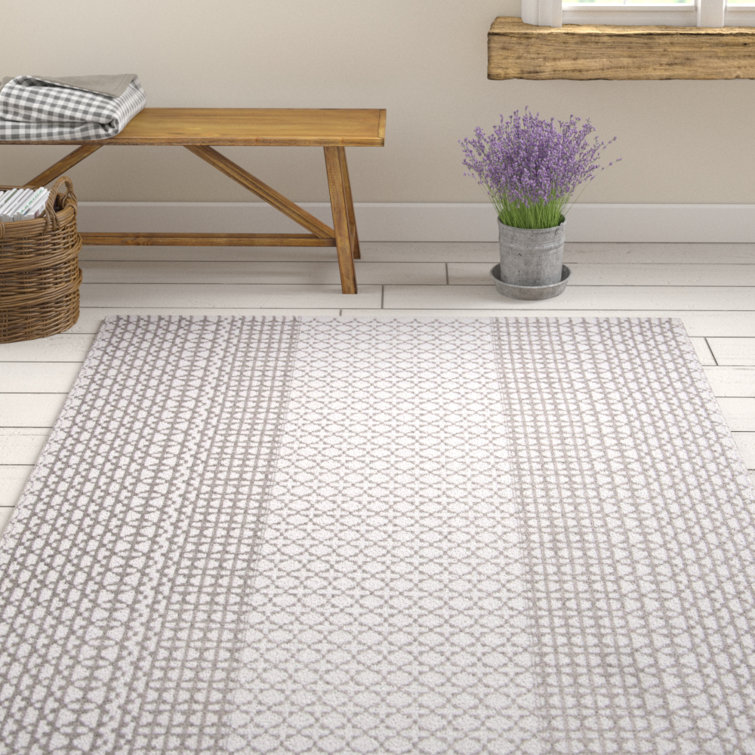 Amaral Hand Woven Cotton Geometric Rug