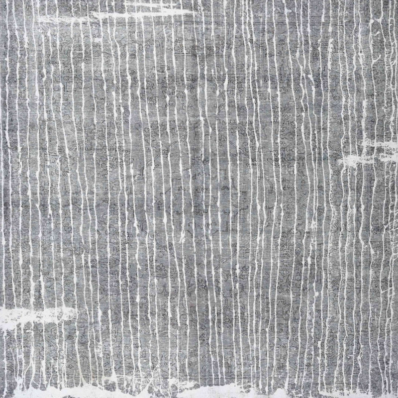 Tapis gris Ellijay, Carré 5 pi