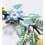 Indoor/Outdoor Floral And Berry Metal Wreath