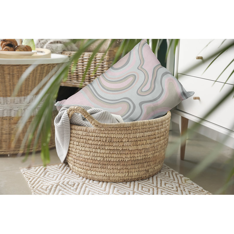 Coussin décoratif Agate O5PGN420PK17, H 14 po x l 20 po, Rectangle
